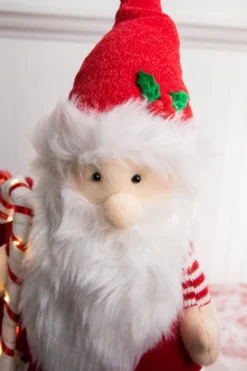 22” Plush Standing Santa