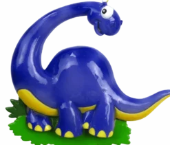 3.5" Purple Dinosaur Personalizable Ornament