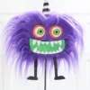 21" Purple Furry Halloween Monster Spray