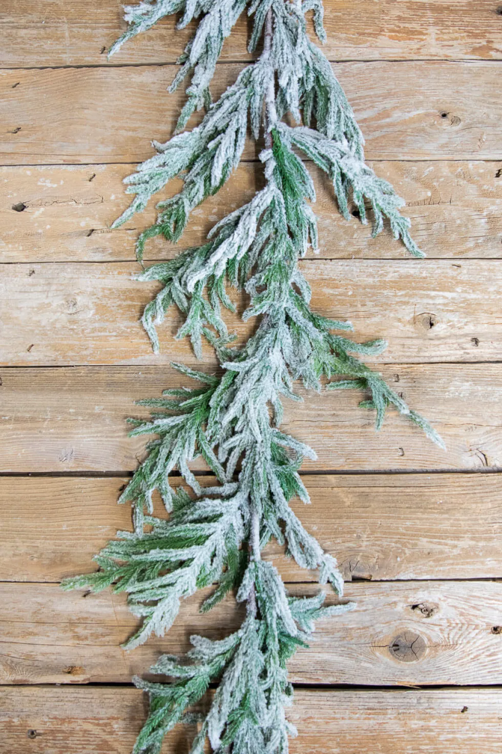 60” Real-Touch Flocked Norfolk Garland