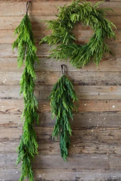 72” Real Touch Norfolk Pine Garland