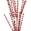 33” Red Glitter Ball Spray