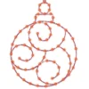 24" Red Twinkling Fairy Copper Wire LED Ornament - 190 Lights