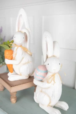 16” Resin Easter Bunny Figurine