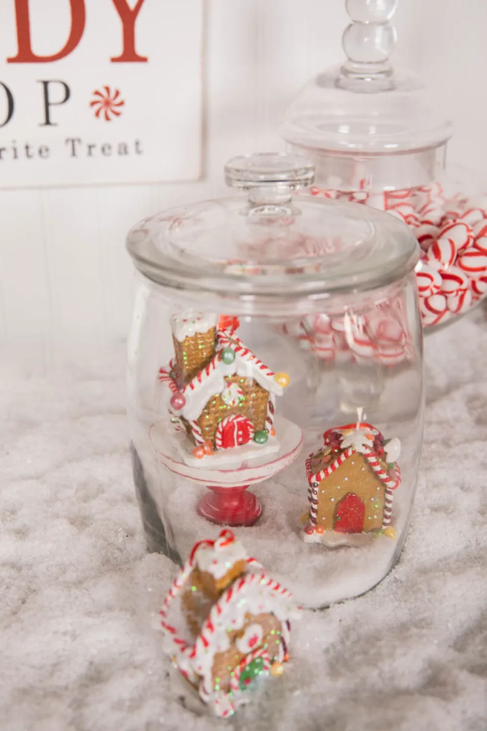 3.5” Resin Gingerbread House Ornament