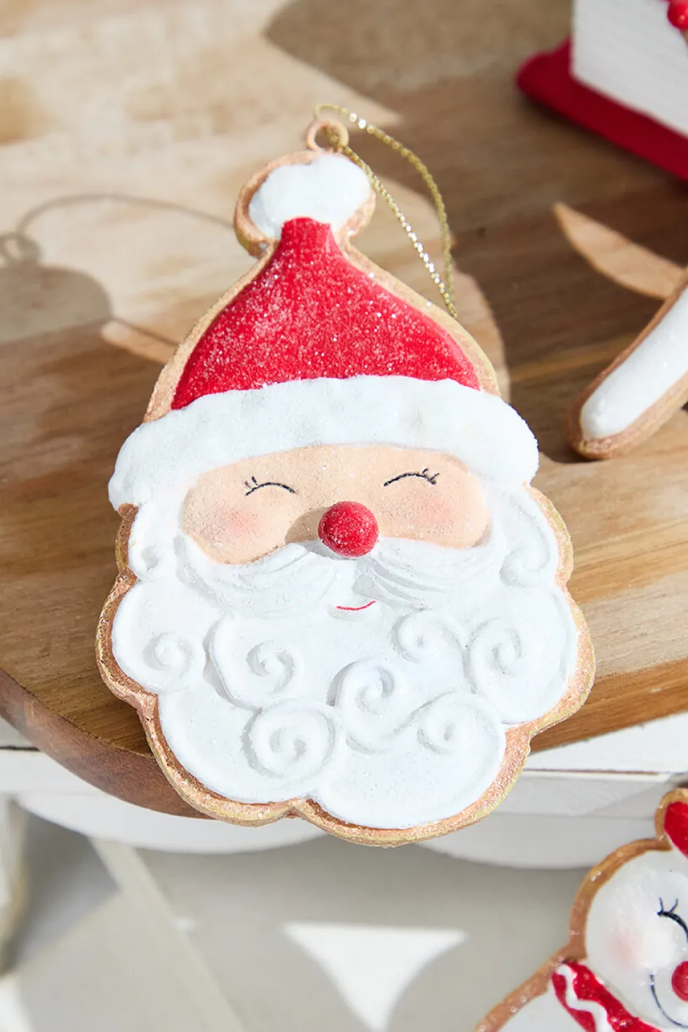 4.5" Resin Gingerbread Ornament