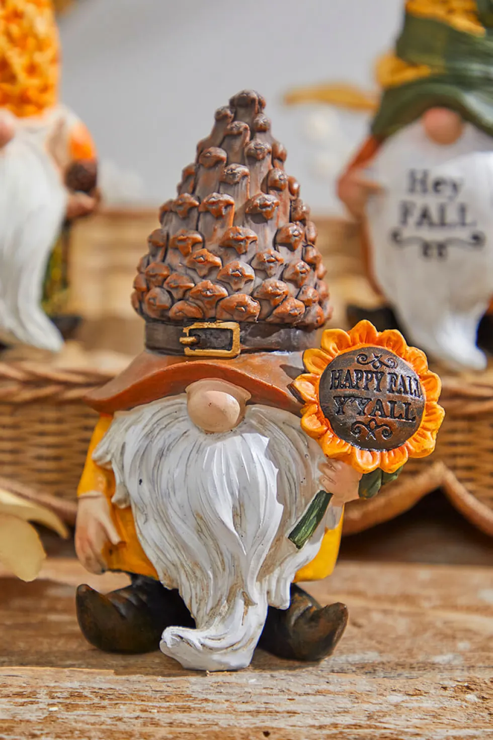 5" Resin Harvest Gnome Figurine