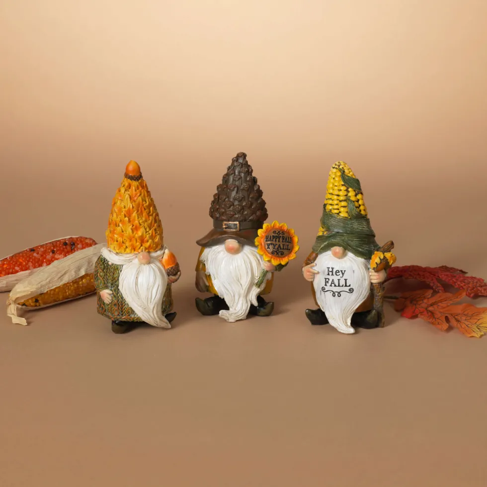 5" Resin Harvest Gnome Figurine
