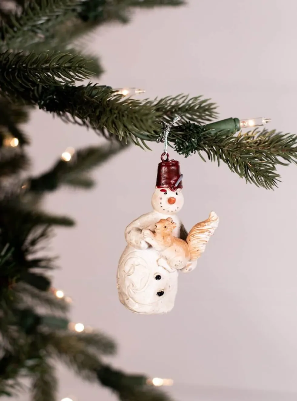 Resin Snowman Christmas Ornaments