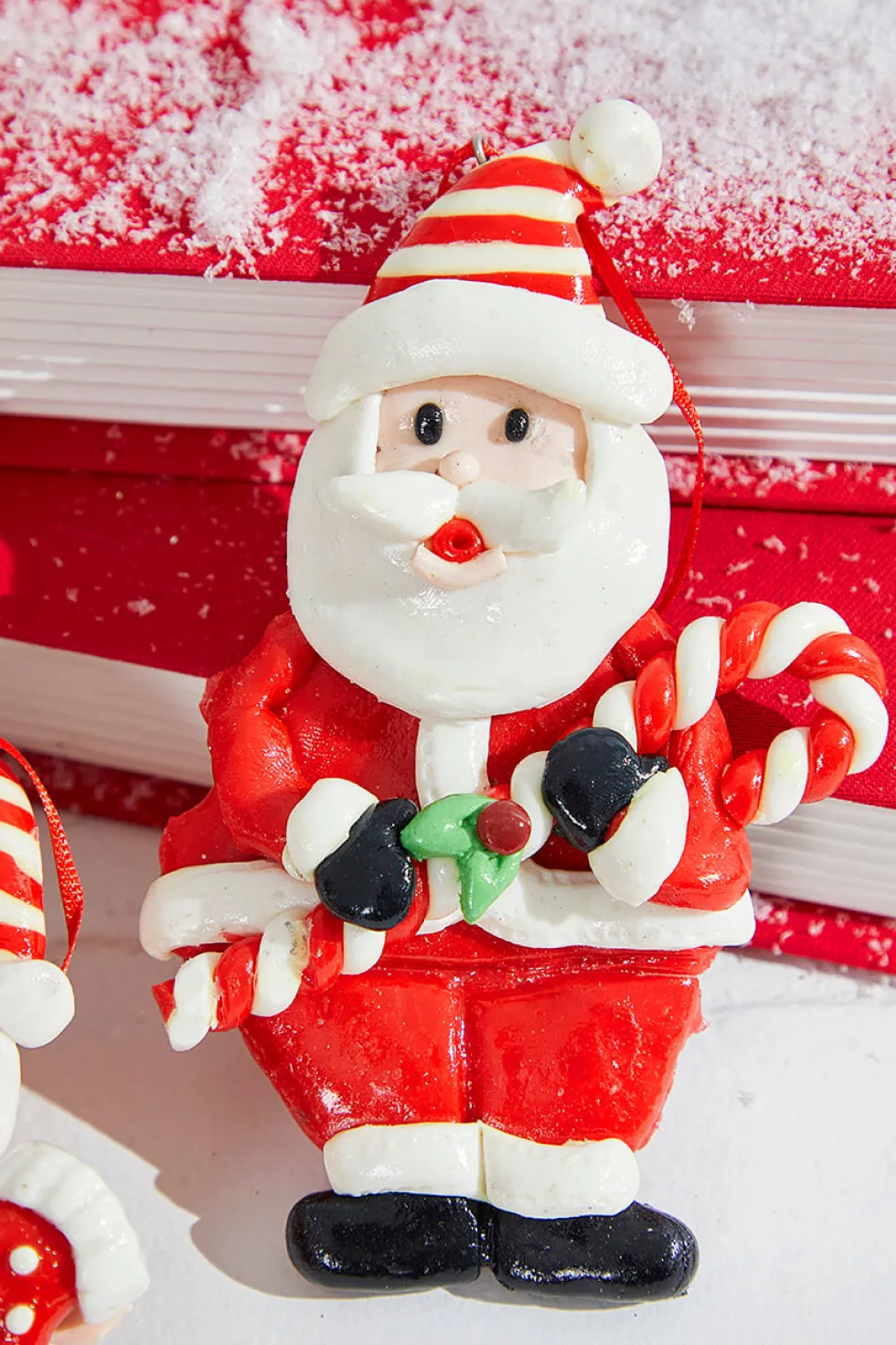 5" Santa Resin Ornament