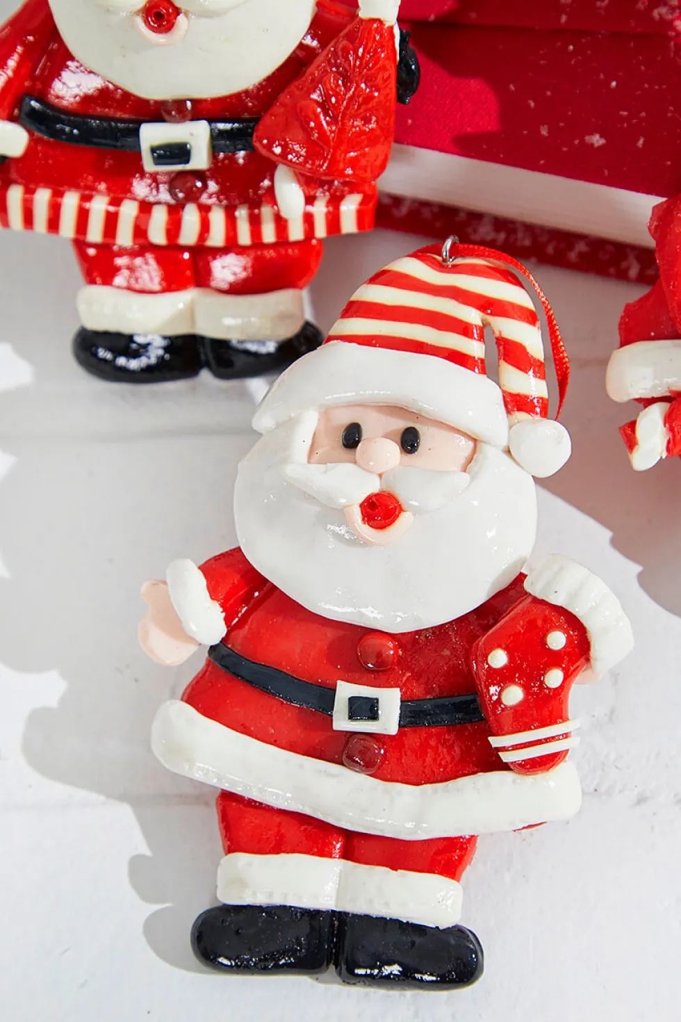 5" Santa Resin Ornament