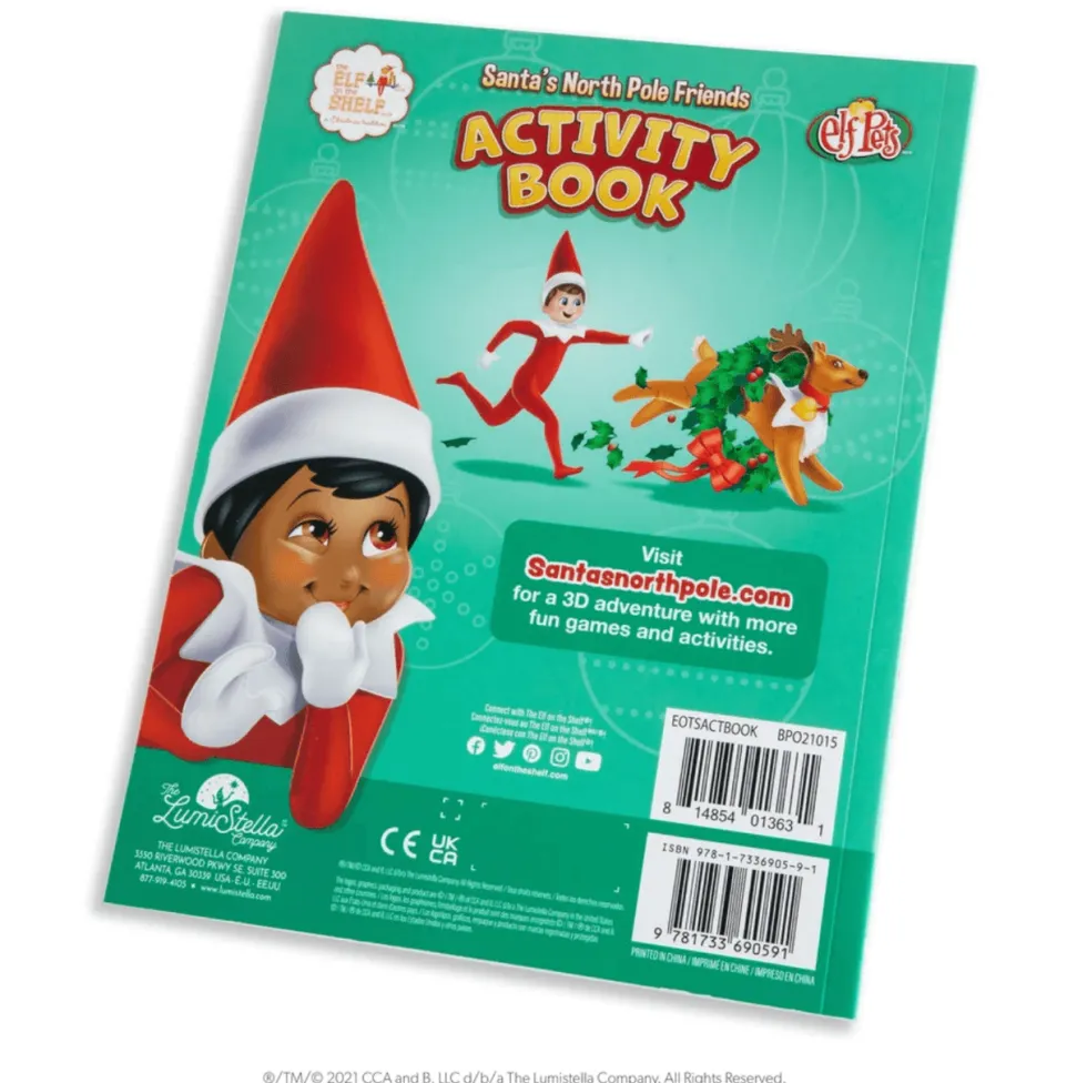 Santa's North Pole Friends - An Activity Book