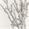 32" Silver Iced Sequin Bead Spray