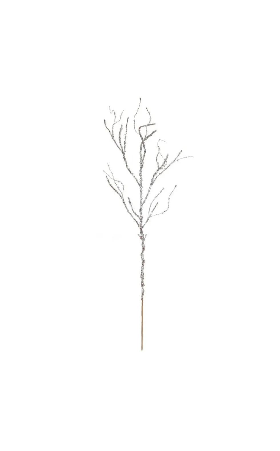 43” Silver Sequin Branch