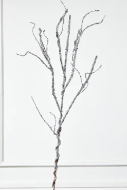 43” Silver Sequin Branch