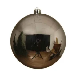 5.5" Silver Shatterproof Ornament