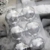 3" Silver Shiny Ball - Box of 6