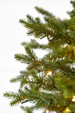 9' Slim Southern Fir with 1500 3mm Lights