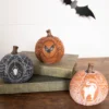 3” Small Resin Vintage Vibes Pumpkin