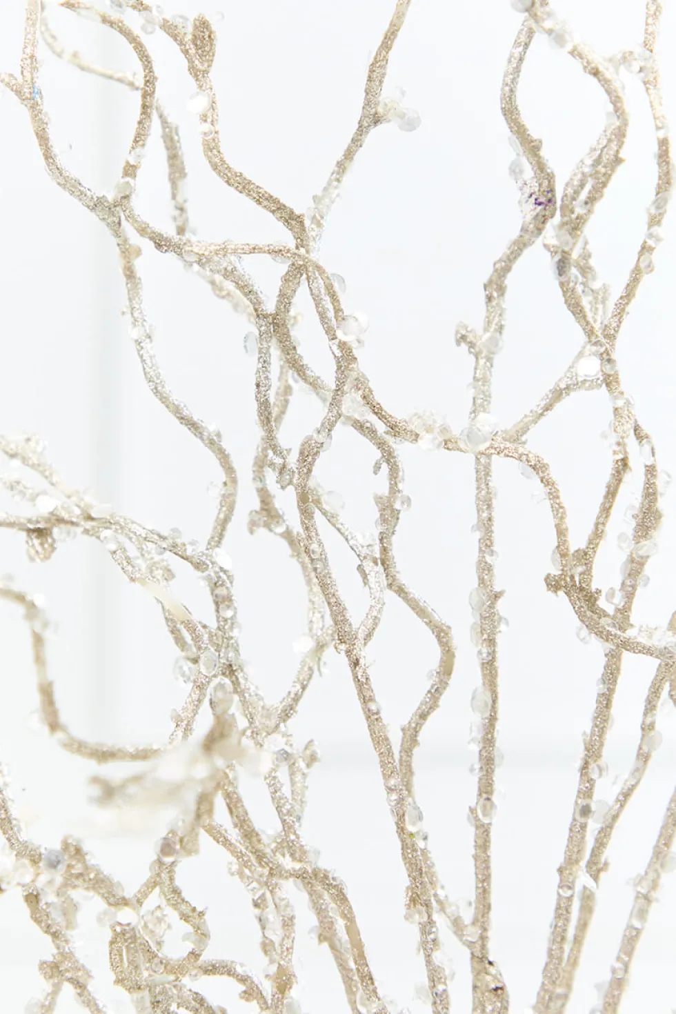 34" Snow Glitter Twig Branch