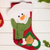 20” Snowman and Bear Stocking