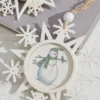 6" Snowman Plywood Ornament