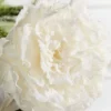 27” Snowy Peony Spray