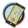 Social Media App Personalizable Ornament