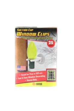 Suction Cup Window Clips (25pcs)