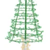 5' Twinkling Starry Alpine Tree - Green/Warm White 310 Lights