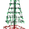 4' Twinkling Tree Topiary with 150 Lights C5 & G12 - Green /Red