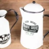 14” Vintage Metal Pitcher