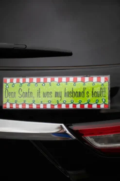 11.5” Vinyl Holiday Car Magnet