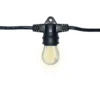 48' Warm White In-Line Patio Light Set - S14 LED Bulbs Included