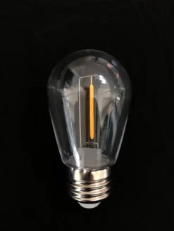 48' Warm White Suspended Patio Light Set - S14 LED Bulbs Included