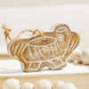4" Whitewashed Jesus Ornament