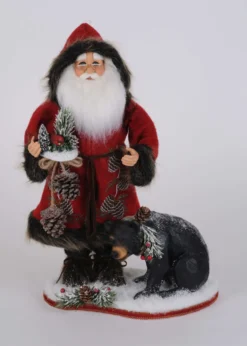 Woodland Bear Santa