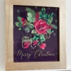 16" x 18" Floral Wood Wall Decor