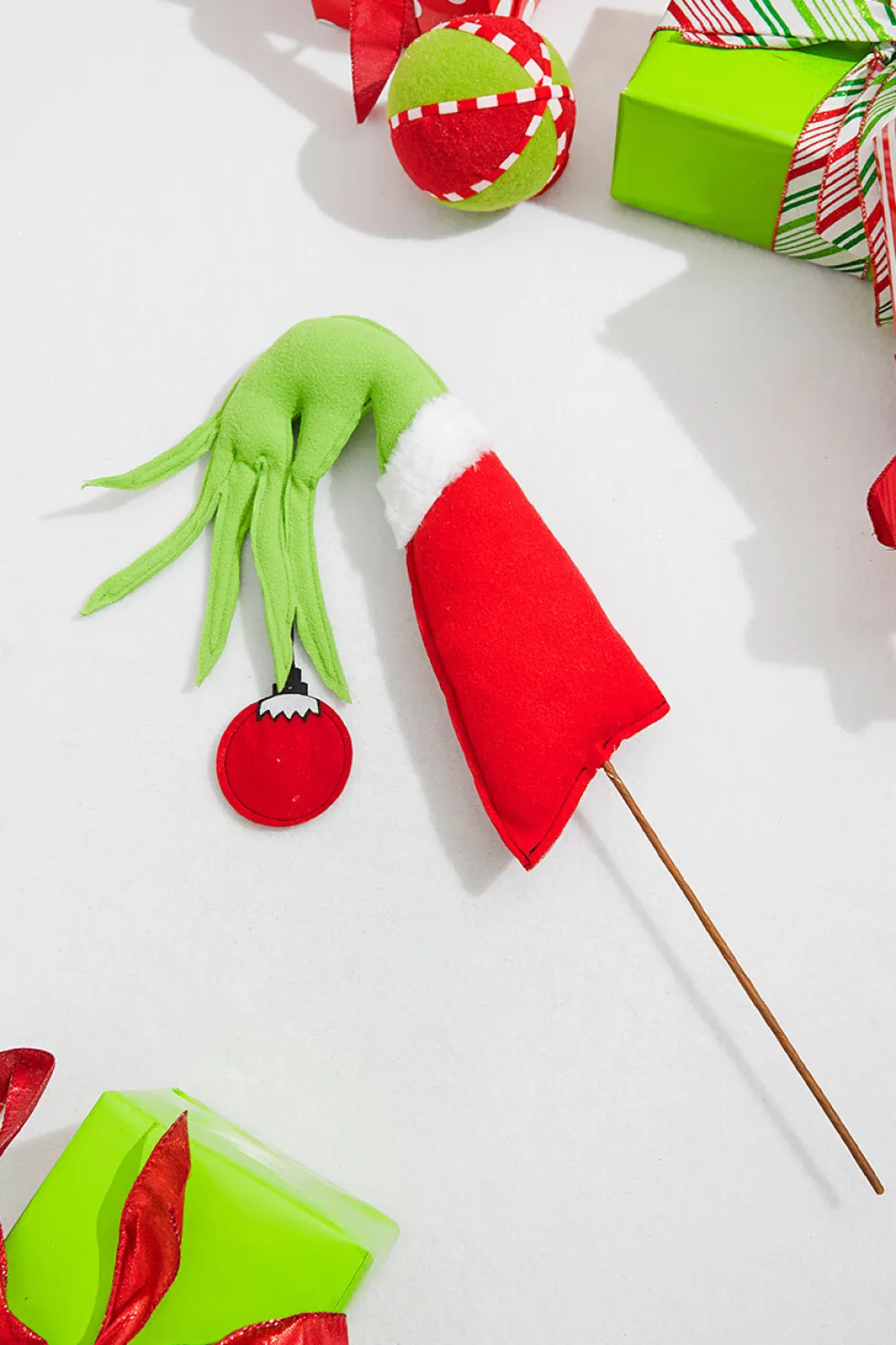 23” x 11" Green Monster Hand Ornament