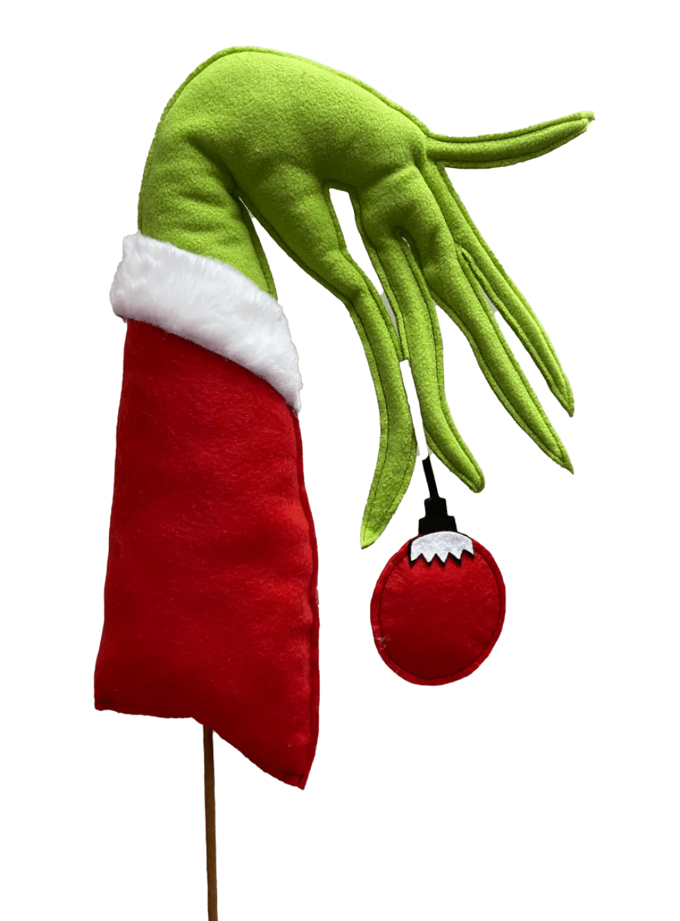 23” x 11" Green Monster Hand Ornament