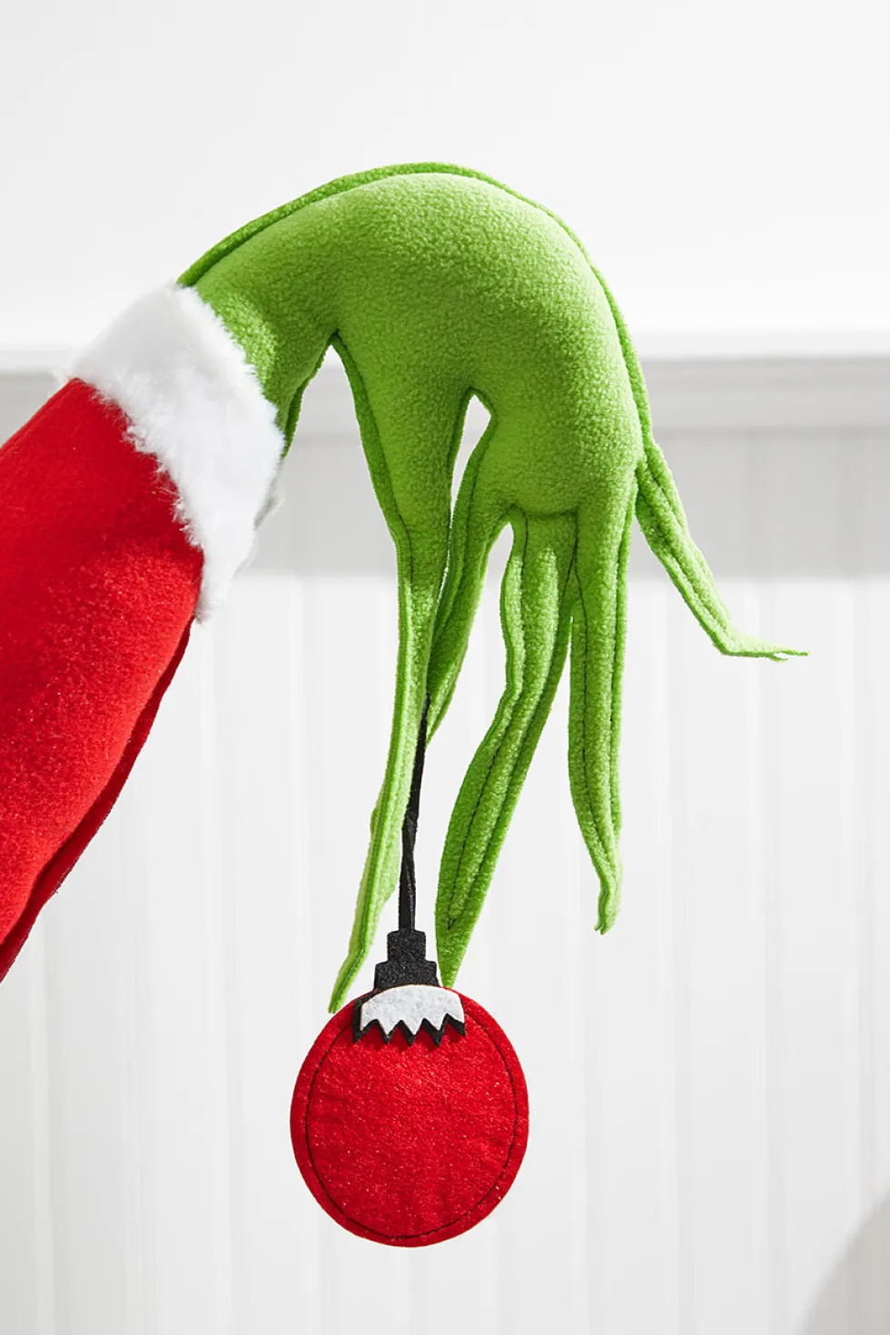23” x 11" Green Monster Hand Ornament