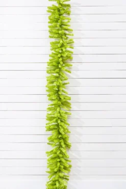 9' x 14" Lime Green Garland