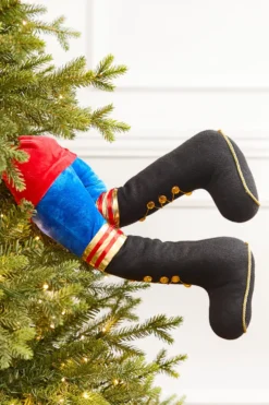 19" x 7.5" Plush Nutcracker Legs