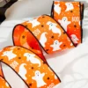 2.5" x 10 Yard Ghosts/Boo Ribbon