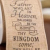 2.5" x 10 Yard The Lord's Prayer Ribbon